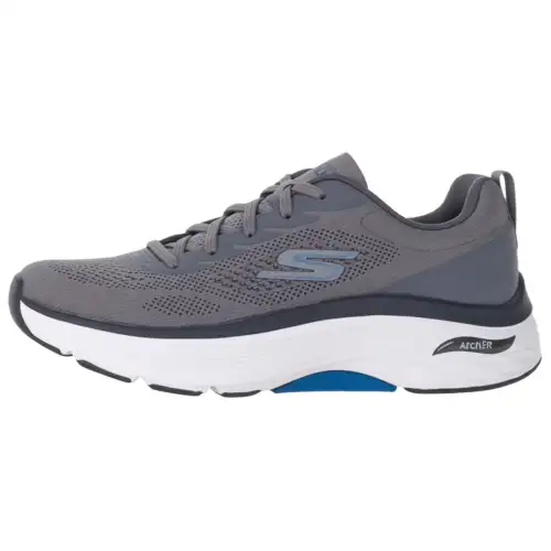 Skechers Cushioning Low top Running Shoes Men's Gray Blue