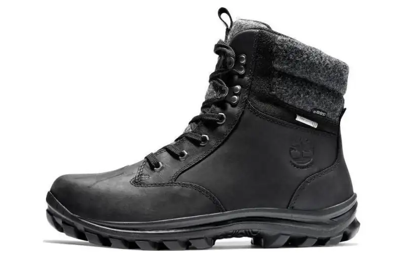 Timberland Thermal Abrasion Resistant Short Outdoor Boots Men's Black