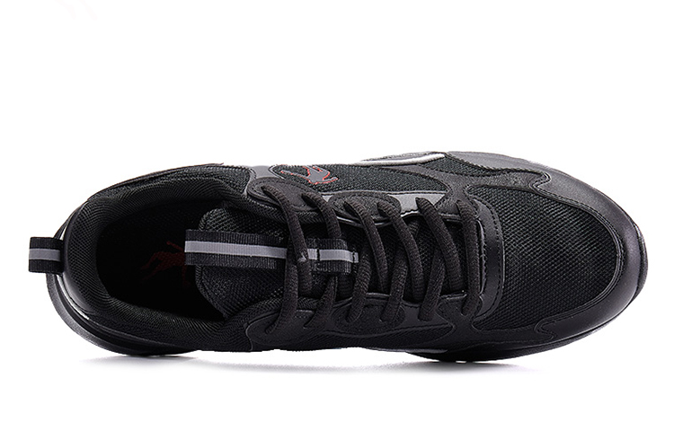 QIAODAN Lightweight, Wear resistant, And Non slip Running Shoes Men’s Black Red