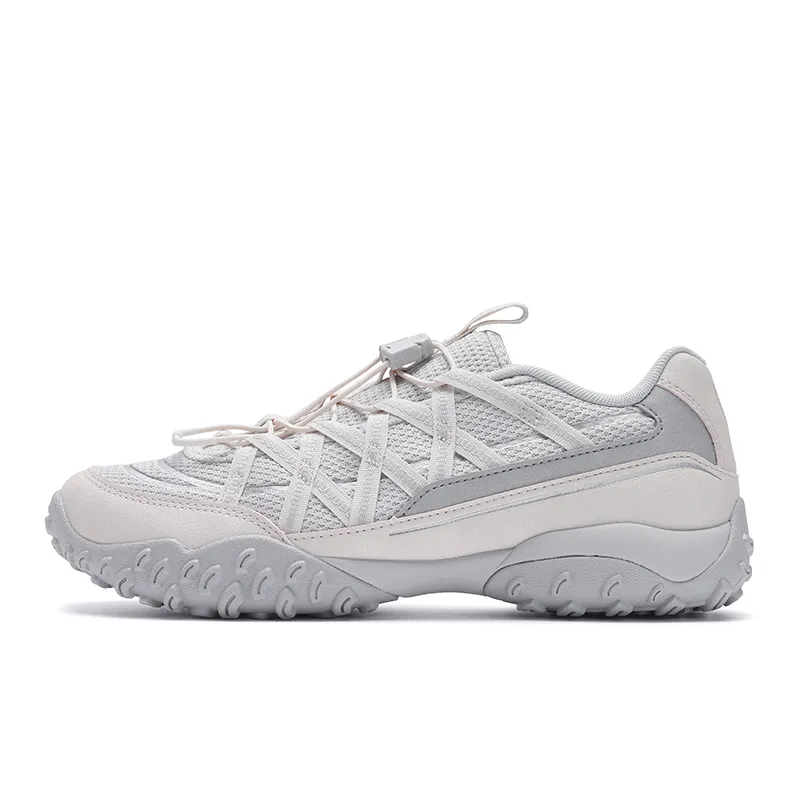 FILA ECHAPPE Fabric Low top Casual Training Running Shoes Women's Gray Pink