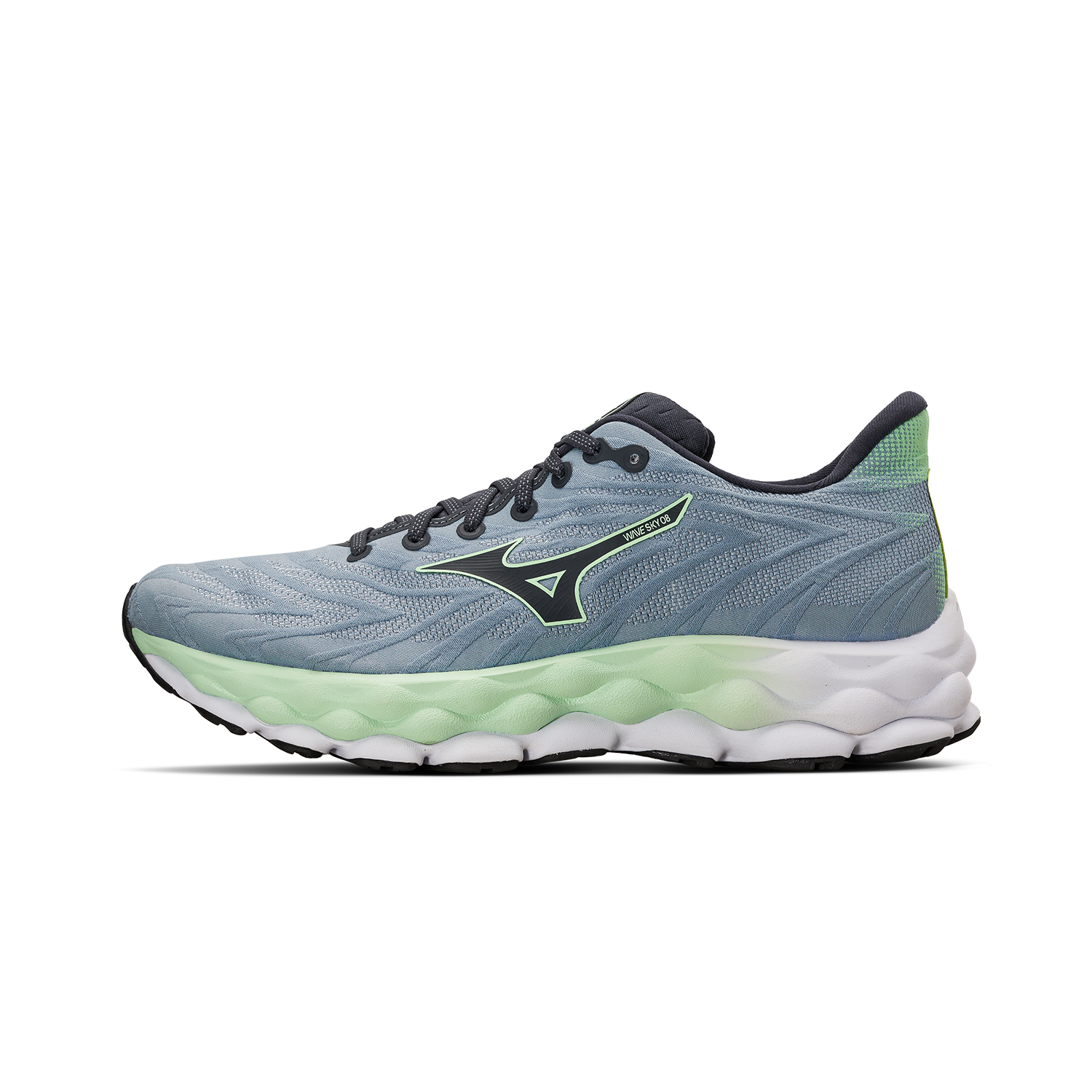 Мужские кроссовки Mizuno WAVE SKY 8 (синие)