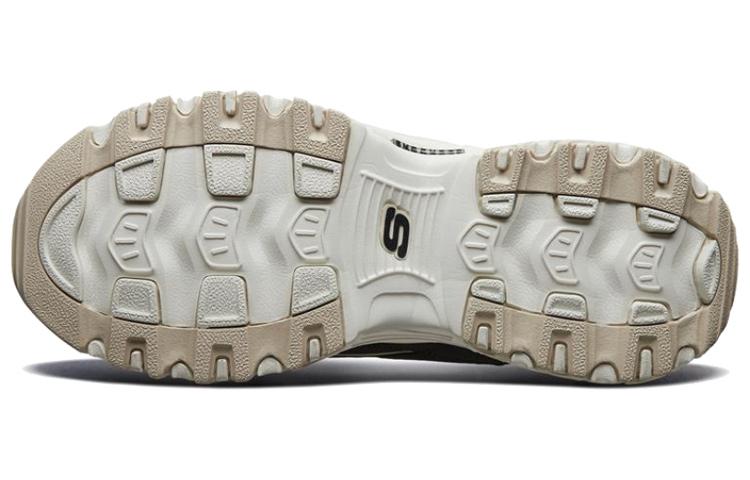 Женские кроссовки Skechers D'Lites 1.0 (черно-серые) — фото 5