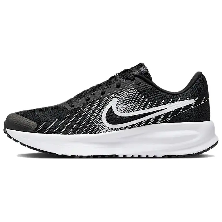Nike RUN DEFY Breathable Low top Casual Running Shoes Men's Black