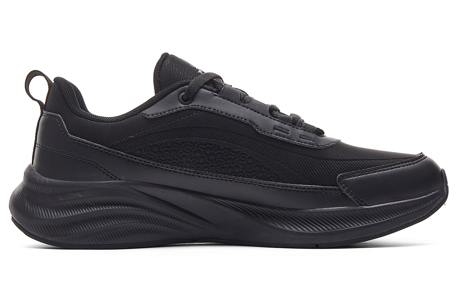 PEAK Qingyi Low top Running Shoes Men’s All Black
