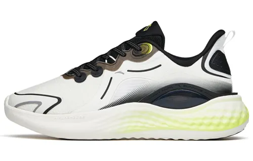 ANTA Running Collection Running Shoes Men's Low Top Ivory White/Black