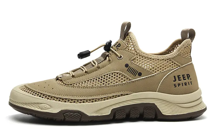 JEEP SPIRIT Abrasion Resistant, Breathable, Lightweight Outdoor Shoes Men's
