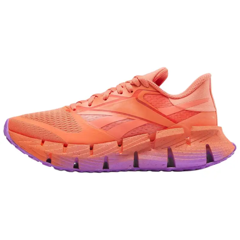 Reebok FLOATZIG 1 Soft And Comfortable Low top Running Shoes Women's Orange Purple