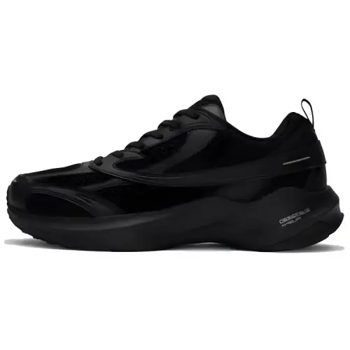 FILA Float E3 2.0 MS Cushioning Abrasion Resistant Cushioning, Wear Resistant Low top Running Shoes Unisex Black