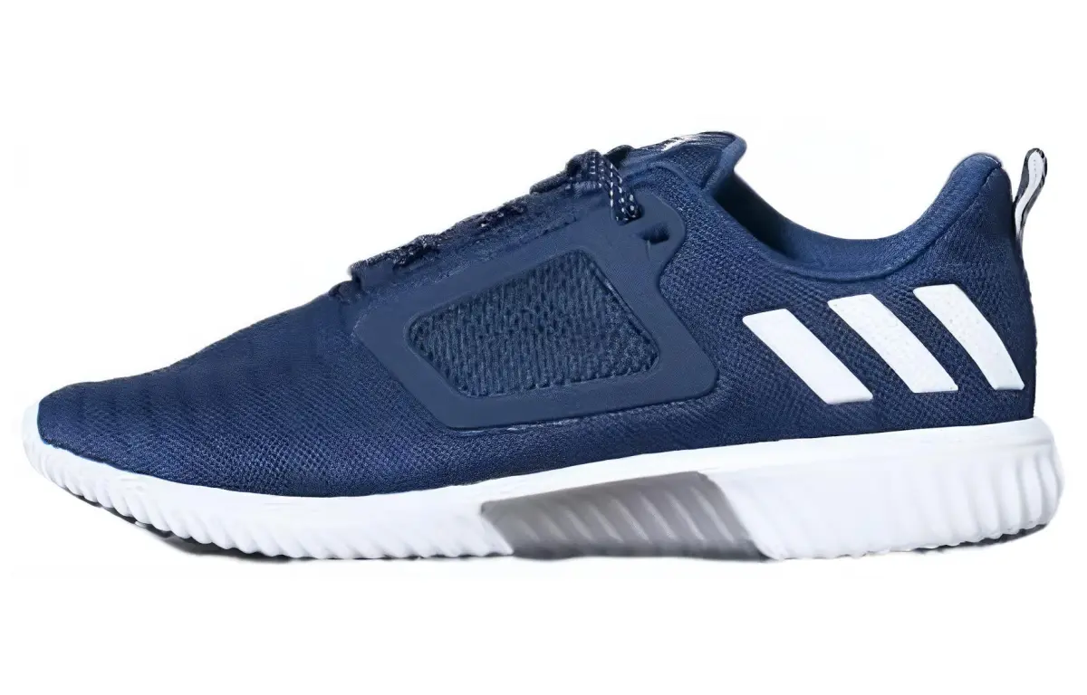Adidas Fabric Abrasion Resistant Breathable Low top Casual Running Shoes Men's Blue