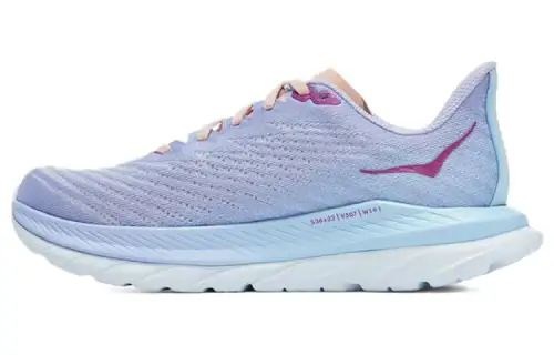 HOKA ONE ONE Mach 5 Abrasion Resistant Cushioning Breathable Rebound Low top Running Shoes Women's Purple
