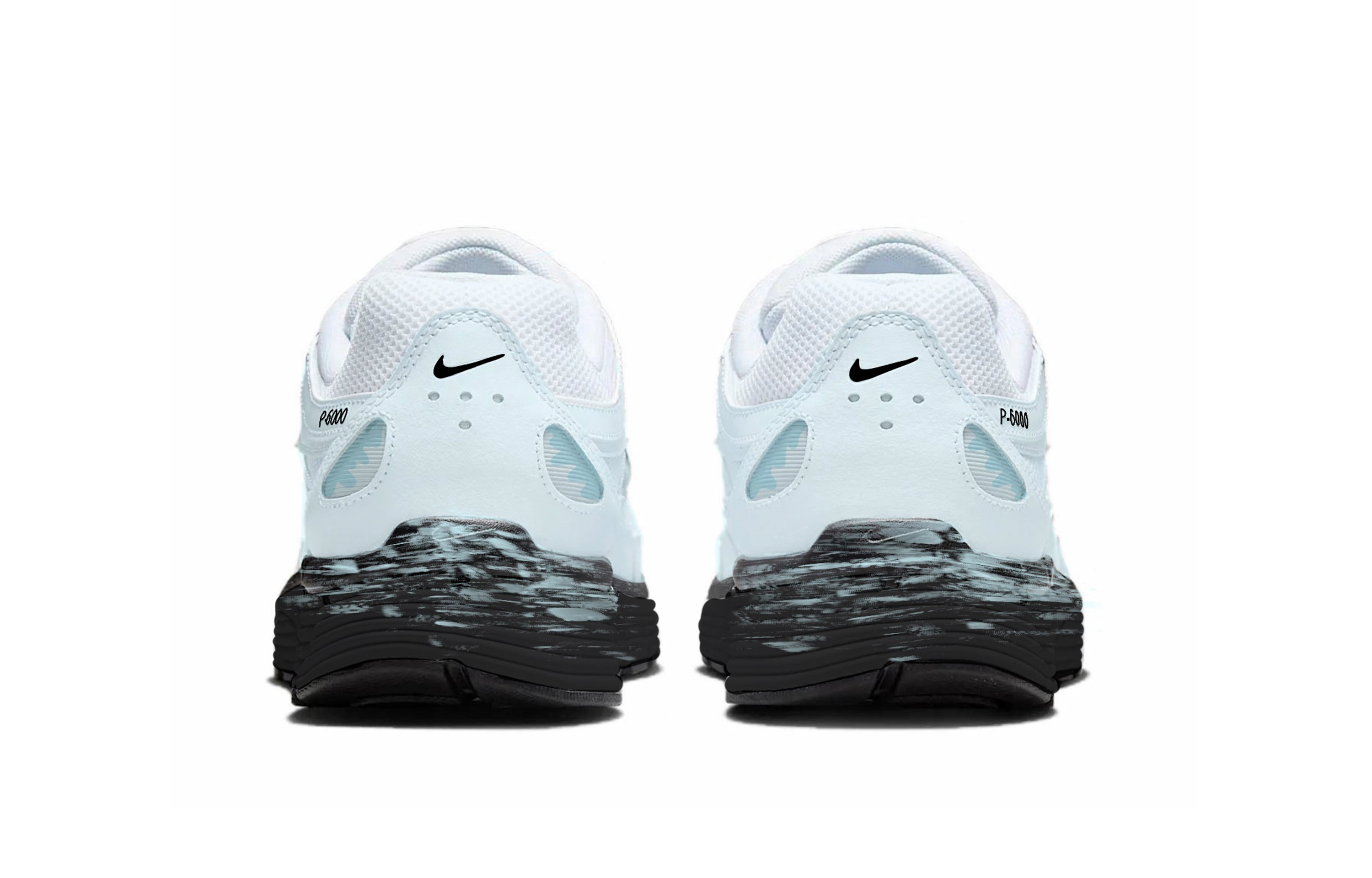 Nike P 6000 Cushioning Quiet Low top Casual City Commuting Running Shoes Women’s Dark Sky Blue
