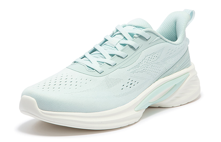 361° Cushioning Slip Resistant Abrasion Resistant Breathable Low top Running Shoes Men’s Sheer Blue