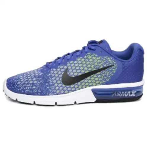 Nike Air Max Sequent 2 Medium Blue Ghost Green Women's