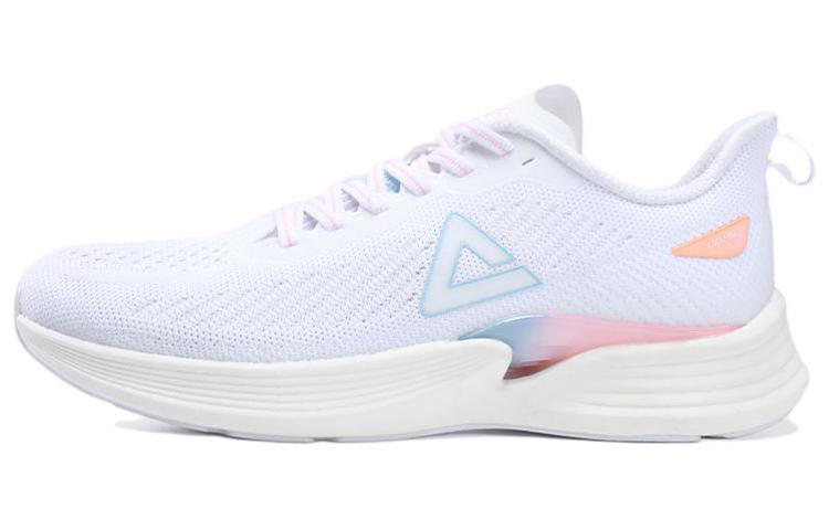 PEAK Racing Low top Running Shoes Women’s White Cushioning Sports