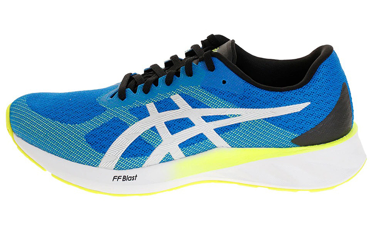 ASICS Roadblast Comfortable Abrasion Resistant Low top Running Shoes Men's Blue