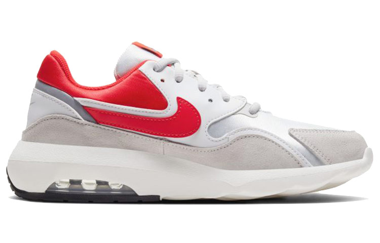 Женские кроссовки Nike Nostalgic (бело-красные) — Белый / красный — фото 2
