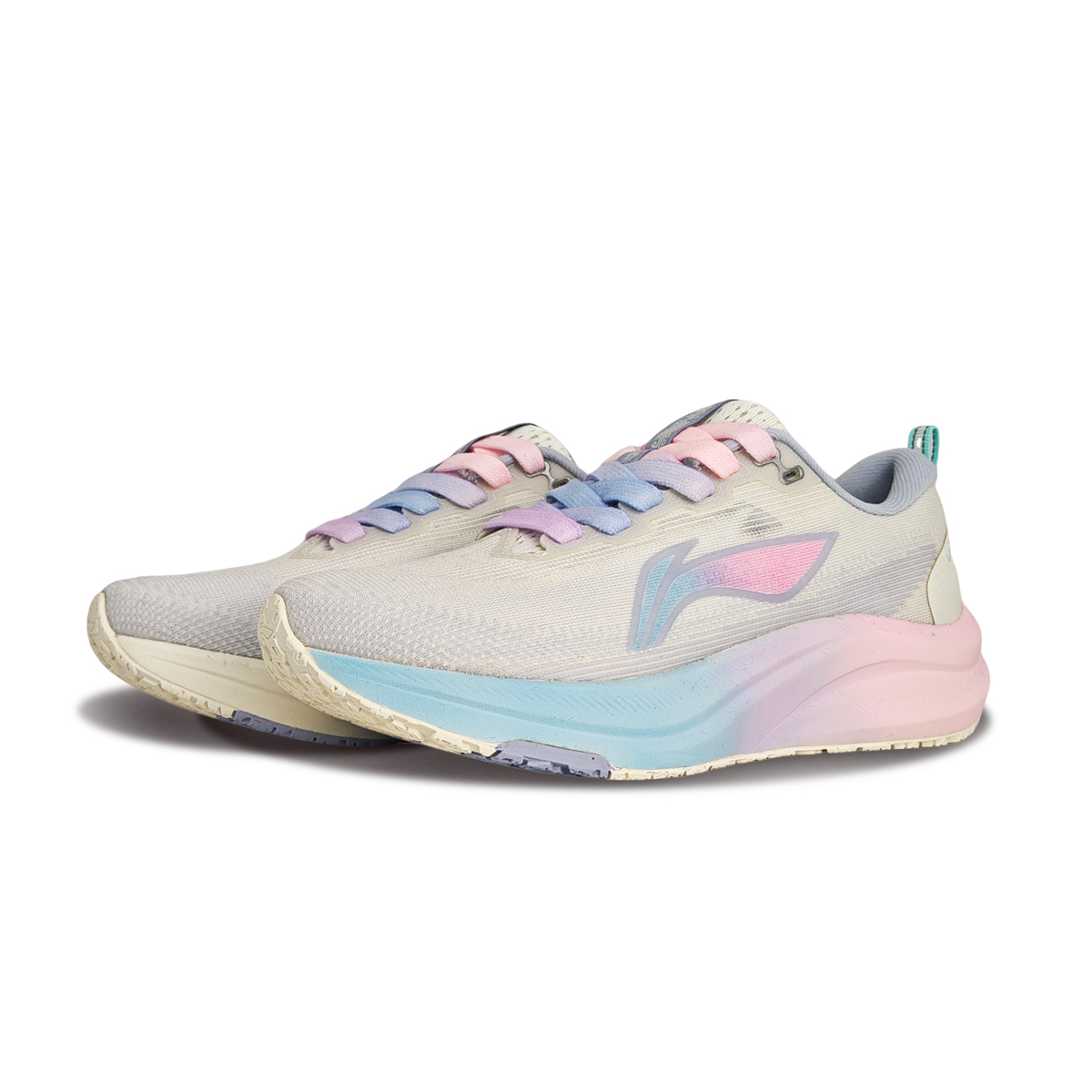 Li Ning Red Hare 8 Cushioning Slip Resistant Abrasion Resistant Low top Casual Running Shoes Women’s Pink Purple