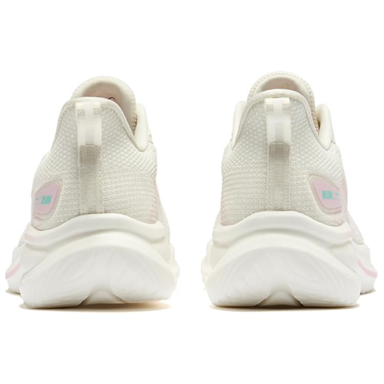 Erke Slip Resistant Abrasion Resistant Slip Resistant Abrasion Resistant Low top Running Shoes Women’s White Pink