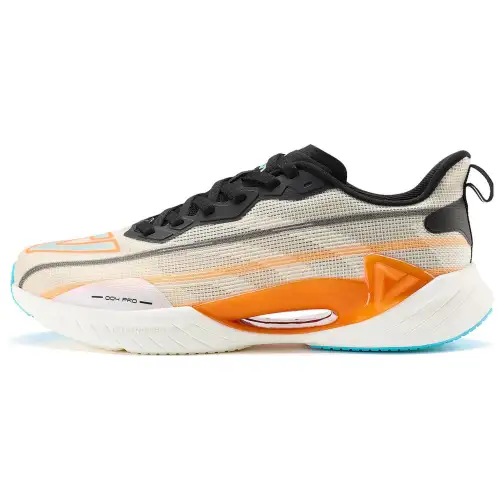 PEAK Flying Feather 4 004 Pro Light Rebound Abrasion Resistant Low top Running Shoes Men's Bean Khaki