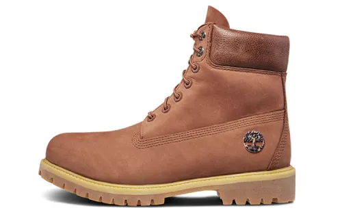 Timberland PREMIUM Outdoor Boots Men's Red Brown