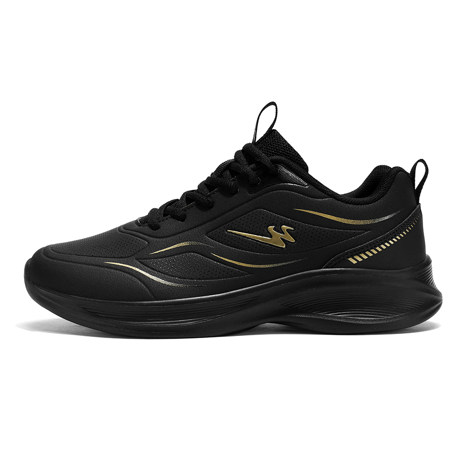 Binary Low top Casual Running Shoes Men’s Black Gold