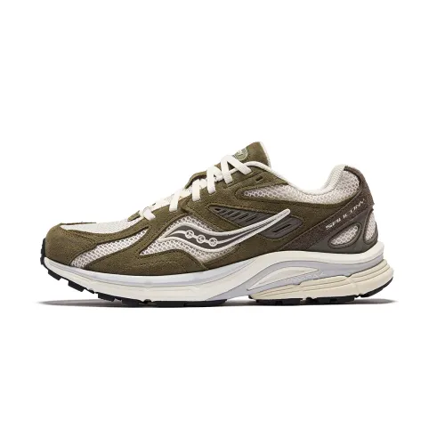 Saucony Kinvara Essence 4 Textile, Split Cow Leather Low top EVA Casual Running Shoes Unisex Green White