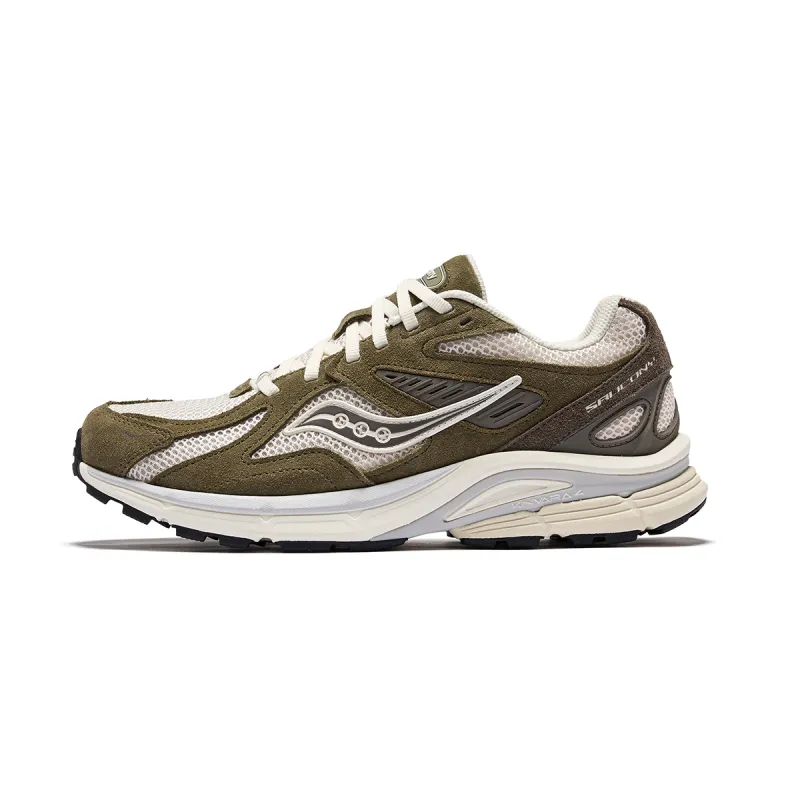 Saucony Kinvara Essence 4 Textile, Split Cow Leather Low top EVA Casual Running Shoes Unisex Green White