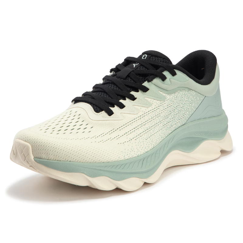 361° Cushioning Breathable Low top Casual Running Shoes Men’s Beige Green