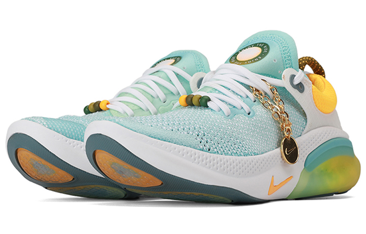 Женские кроссовки Nike Joyride Run 2 FK (бело-голубые) — Белыйсиний — фото 3