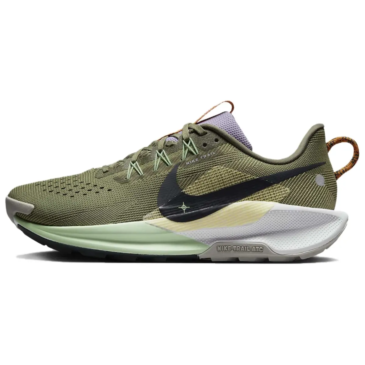 Nike React Pegasus Trail 5 Medium Olive Neutral Olive Vapor Green Anthracite