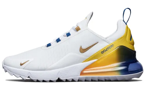Nike Air Max 270 Golf Nrg 'White Metallic Gold'