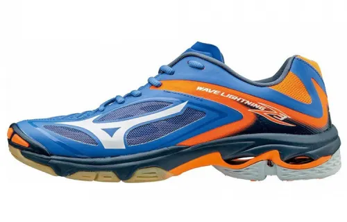 Mizuno Wave Lightning Z3 Running Shoes Unisex Low Top Blue/Orange