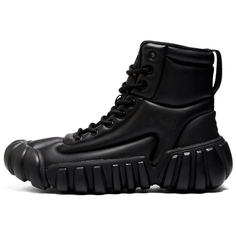 Onitsuka Tiger Dentigre Puff Ankle Boots Unisex Black