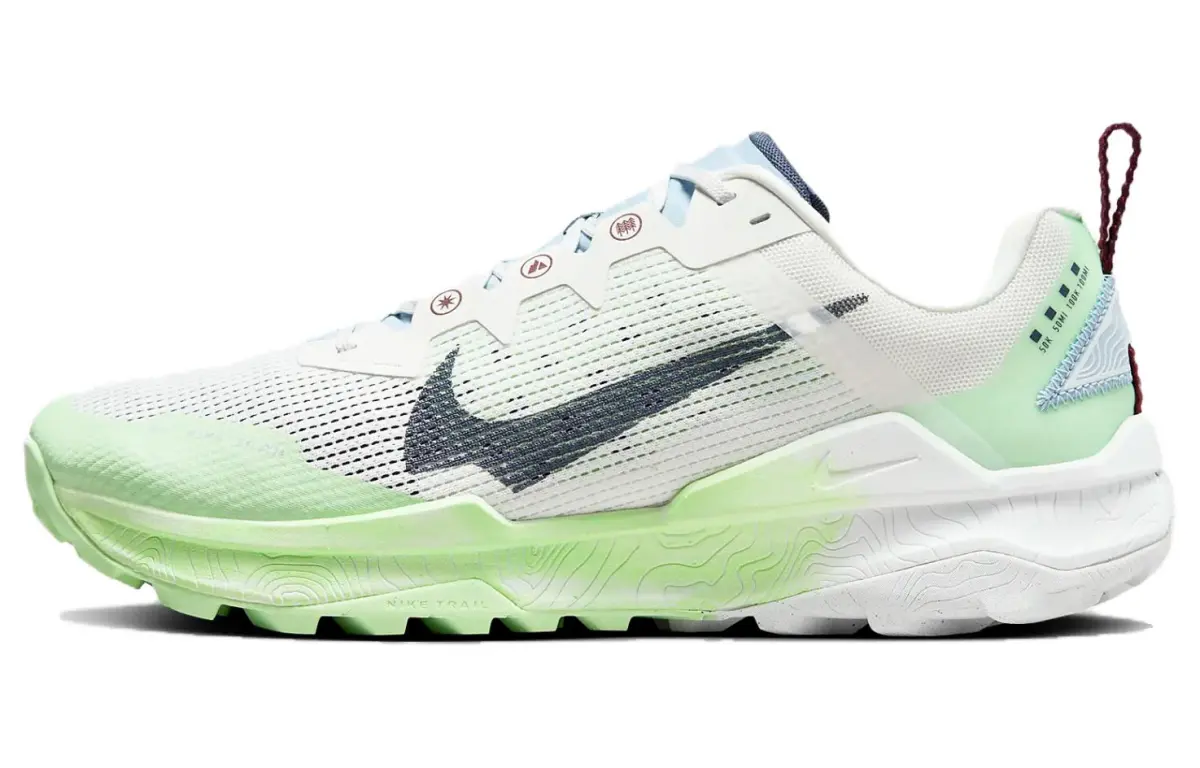 Nike Wildhorse 8 Summit White Vapor Green Light Armory Blue Thunder Blue