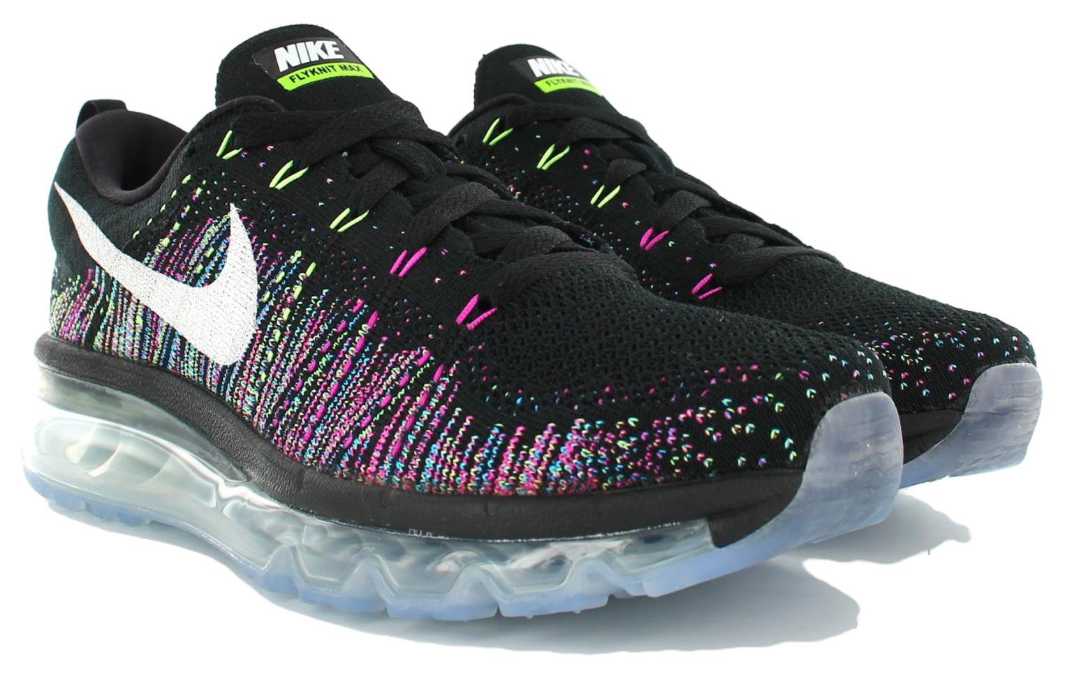 Nike Flyknit Max Black Multi Women’s