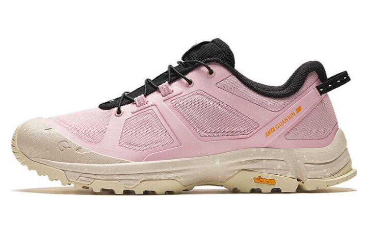 Anta Champion Series Abrasion Resistant Breathable Abrasion Resistant Breathable Low top Casual Shoes Women's Pink