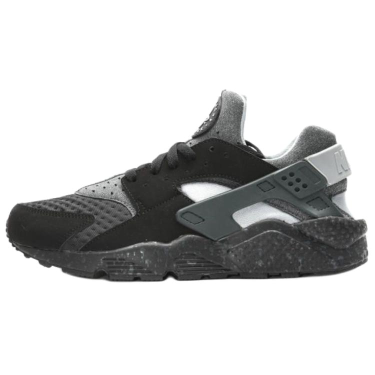 Nike Air Huarache Run Low top Running Shoes Unisex Black