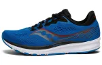 Saucony Ride Yutu 14 Cushioning Slip Resistant Abrasion Resistant Low top Running Shoes Men's Blue Black Standard M