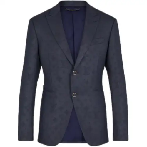 LOUIS VUITTON Business Suit Men's Dark Blue