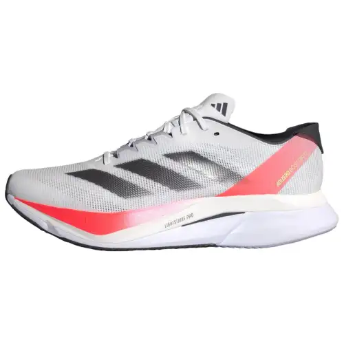 adidas Adizero Boston 12 'White Aurora Solar Red'