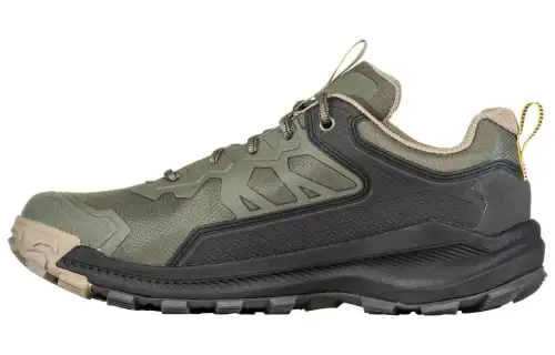 Oboz Footwear Katabatic Waterproof Comfortable Cushioning, Wear Resistant Low top Outdoor Shoes Men's Green