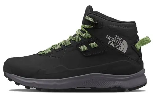 THE NORTH FACE Cragstone Leather Wear resistant And Waterproof Crew Outdoor Boots Women's Gray