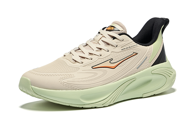 Erke Cushioning Abrasion Resistant Breathable Low top Running Shoes Men’s Birch Wood
