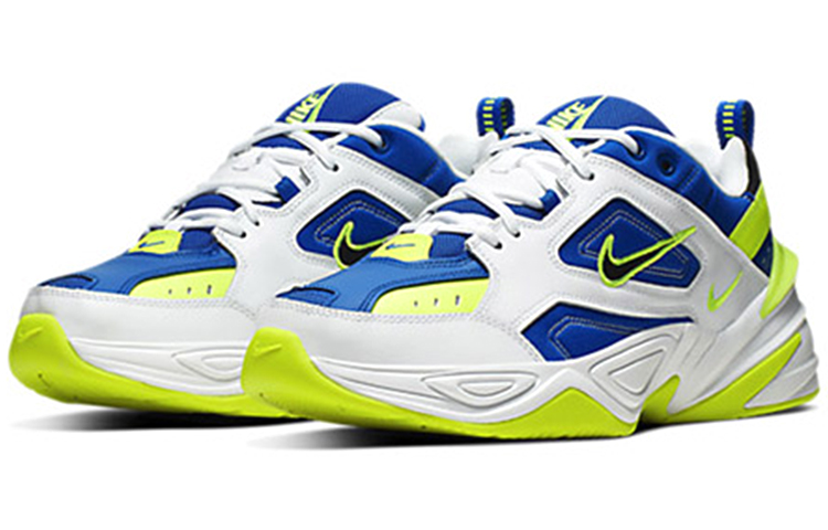 Мужские кроссовки Nike M2K TEKNO (сине-зеленые) — фото 3
