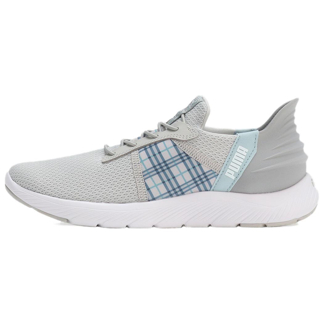 PUMA Softride Slip Resistant Abrasion Resistant Low top Running Shoes Women's Gray