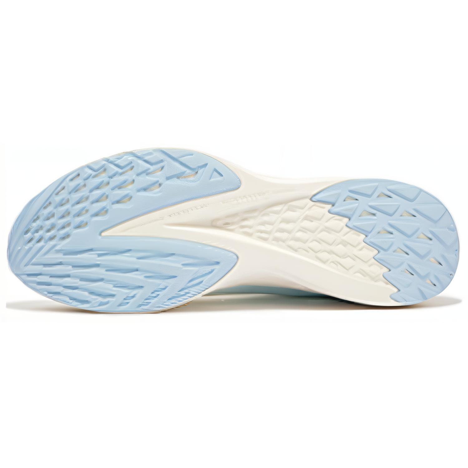 361° FlyFish 1 Comfortable Cushioning Abrasion Resistant Low top Running Shoes Men’s White Blue