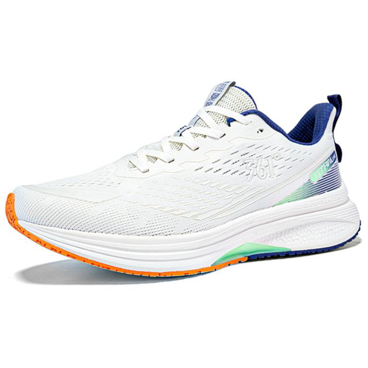 361° Titan Lite Slip Resistant Abrasion Resistant Low top Running Shoes Men’s White Blue