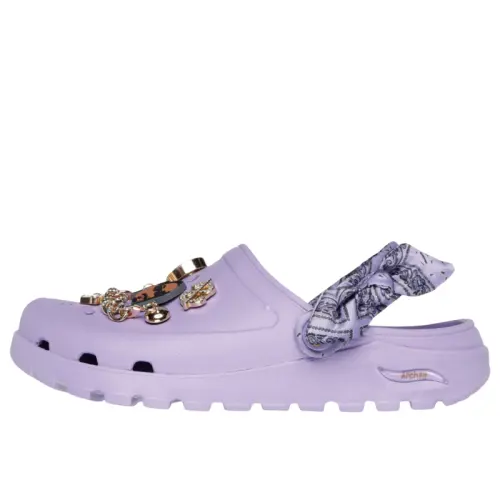 Snoop Dogg x Skechers ARCH FIT FOOTSTEPS Clogs Women's Purple