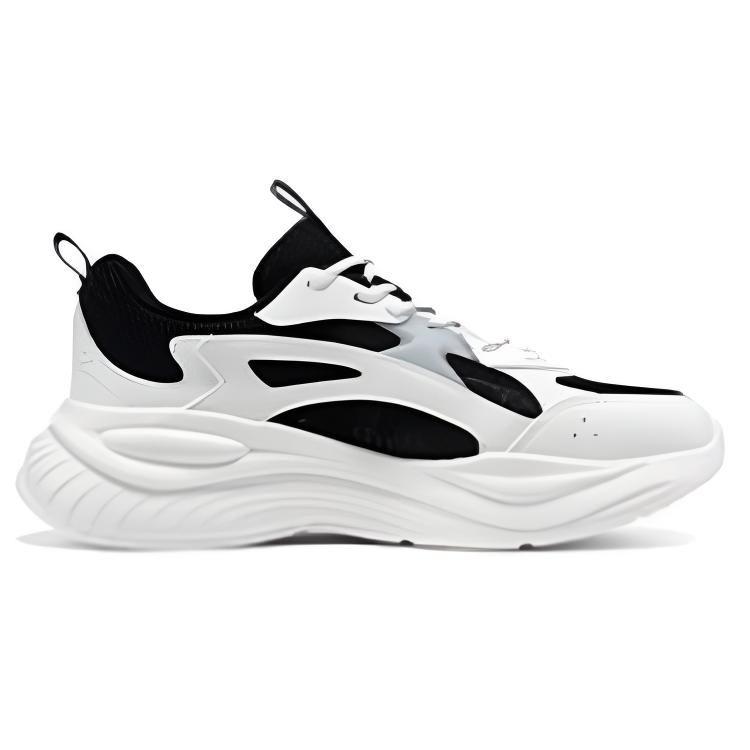 361° Life Collection Slip Resistant Abrasion Resistant Low top Casual Running Shoes Women’s Black White