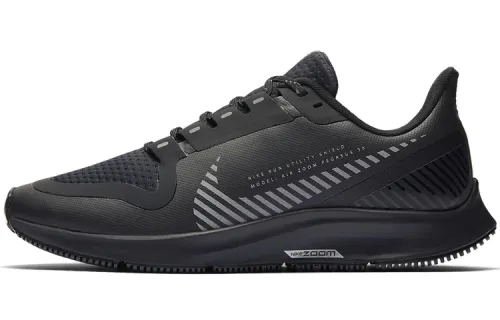 Nike Air Zoom Pegasus 36 Shield Black Metallic Silver Women's